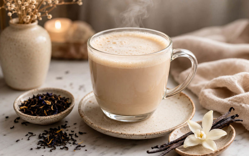 London Fog – sametový čajový latte s Earl Grey, který si zamilují i milovníci kávy