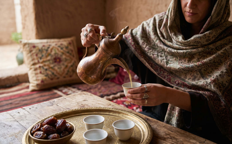 Tradiční arabská káva – recept a tajemství orientálního rituálu
