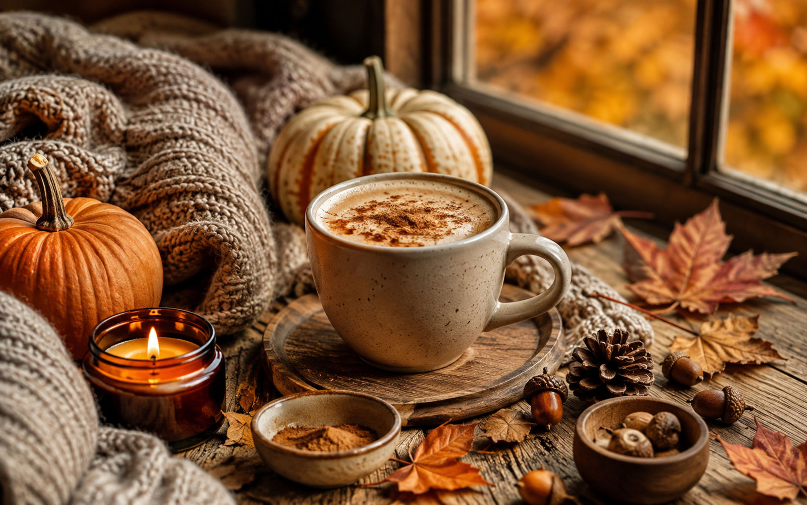 Podzimní káva: jak si doma vytvořit dokonalý hygge rituál