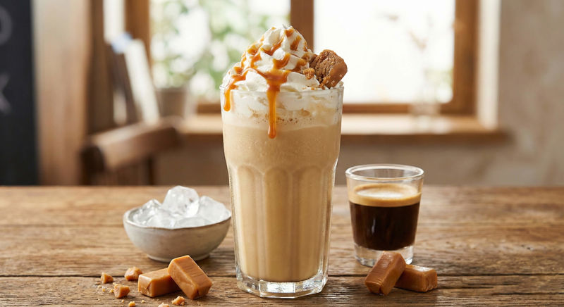 Ledové Karamelové Frappé – Recept na sladké osvěžení (ve stylu Krówki)
