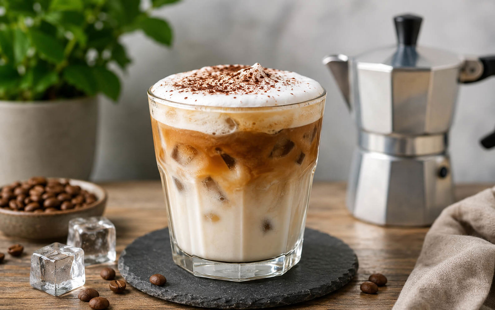 Ledové cappuccino: jak ho připravit doma, aby chutnalo jako z kavárny