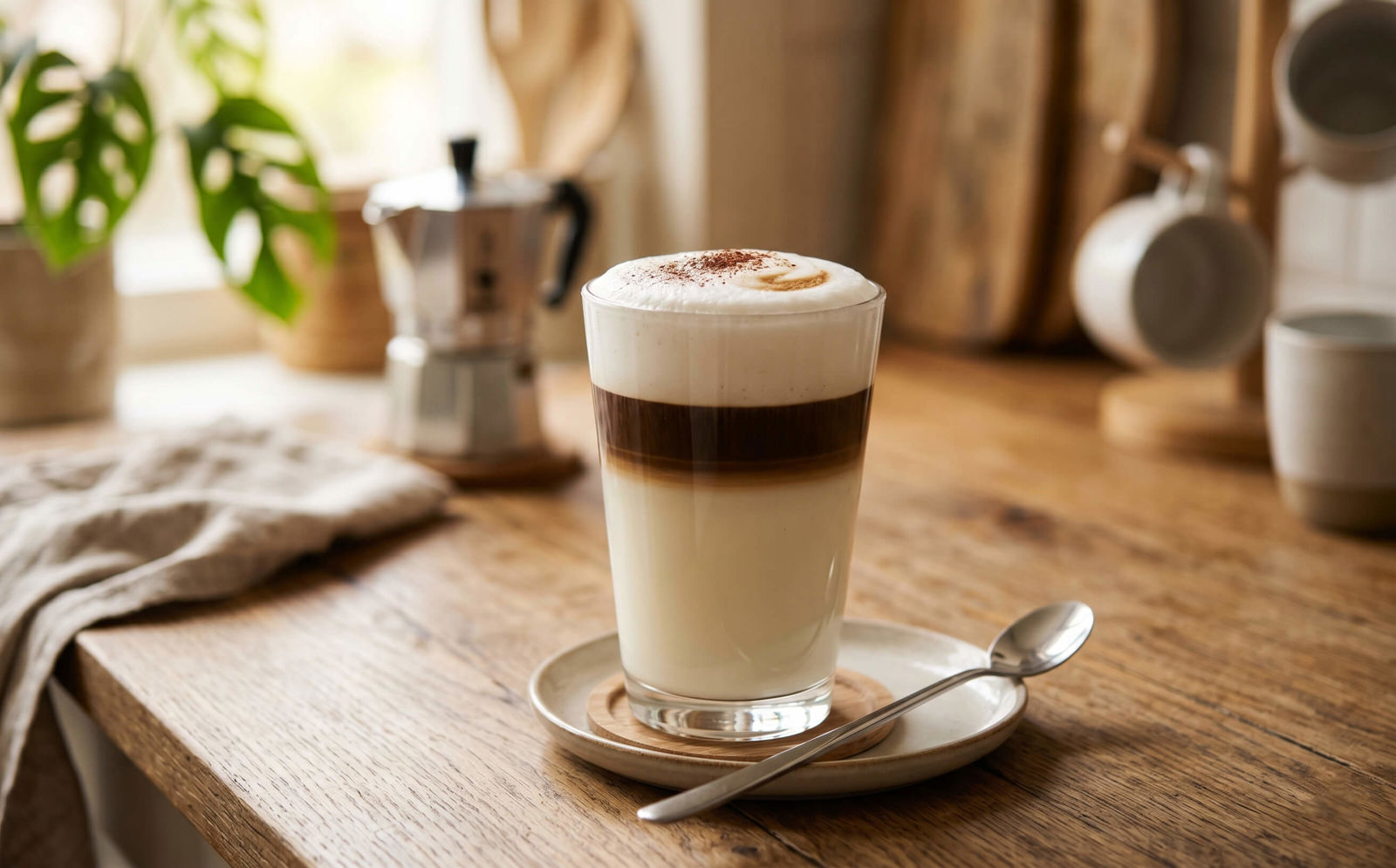 Příprava kávy Latte Macchiato: Jak na dokonalé tři vrstvy u vás doma