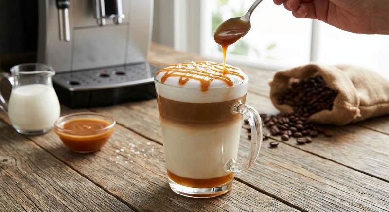 Karamelové Latte: Recept na sladké pohlazení v šálku 🍮☕