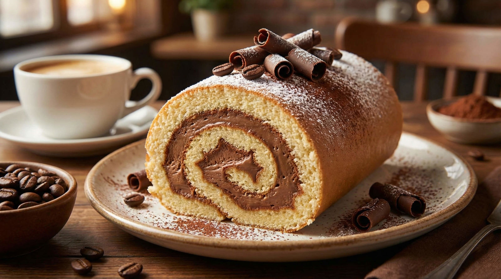 Kávová roláda - recept a tipy