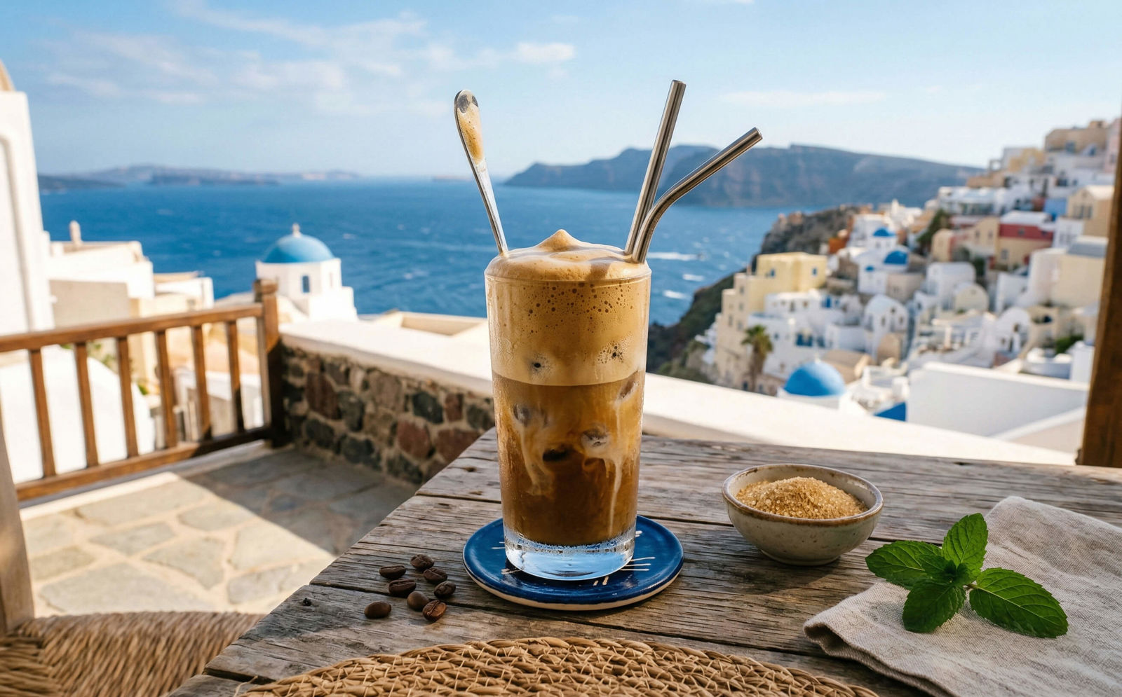 Pravé řecké frappé – recept a historie ledového osvěžení