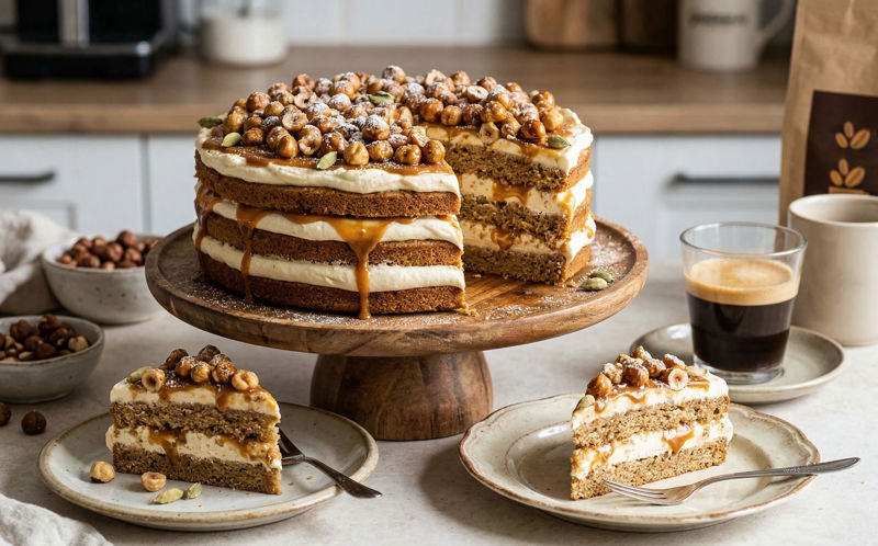 Kávový dort s mascarpone krémem a kardamomem - recept a tipy