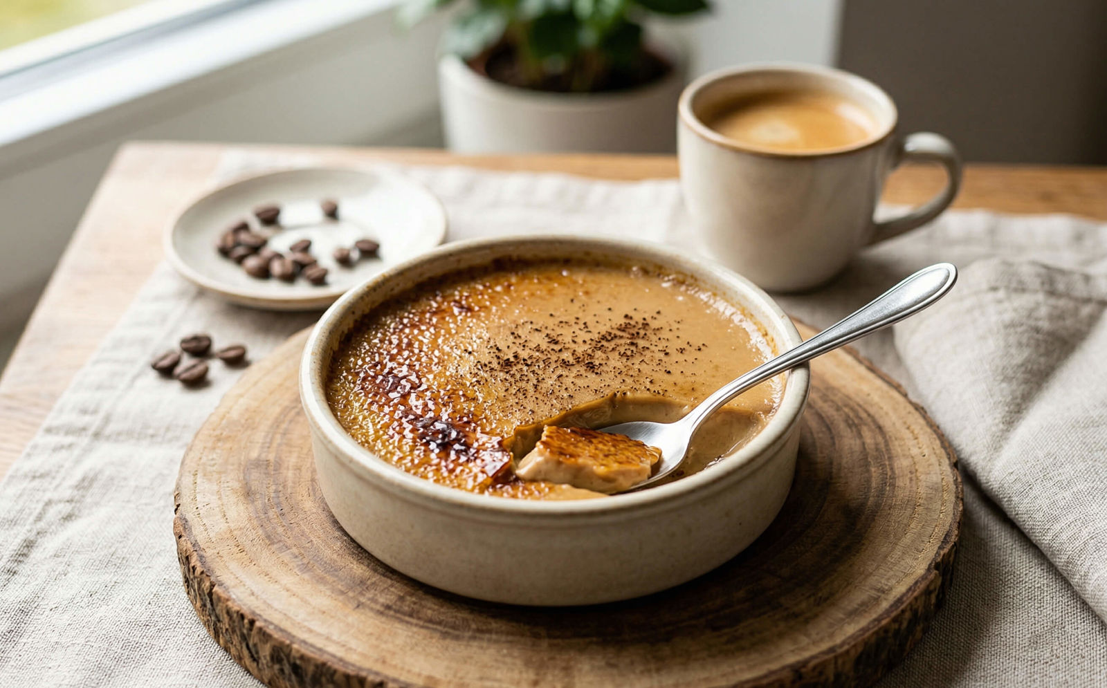 Kávové crème brûlée – recept na francouzskou klasiku s kávovým twistem