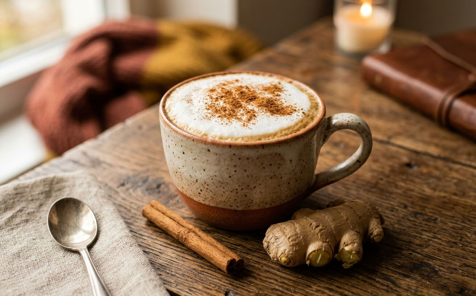 Zázvorové cappuccino: Recept na hřejivý kávový drink s pikantním nádechem