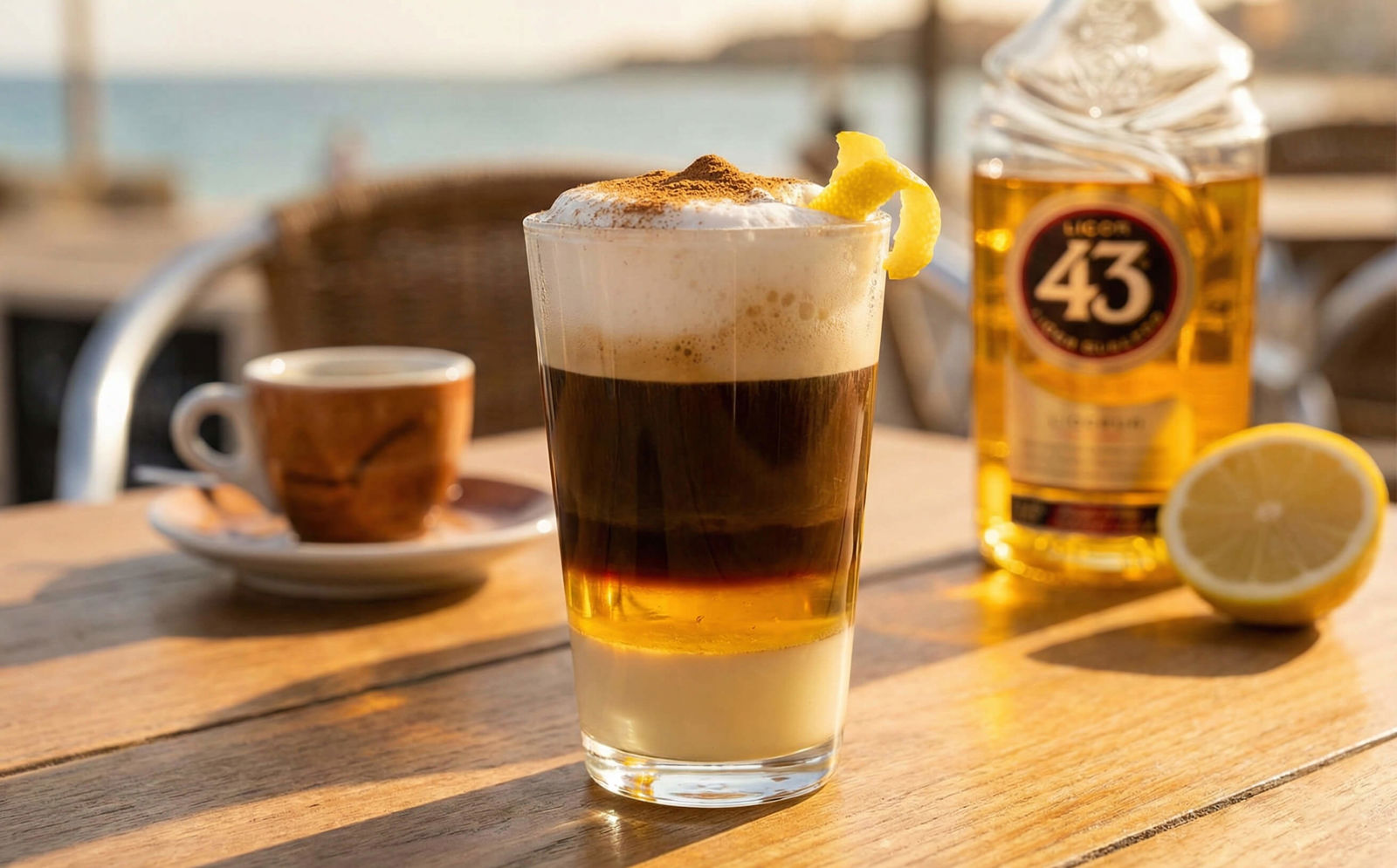 Kanárská káva - Barraquito