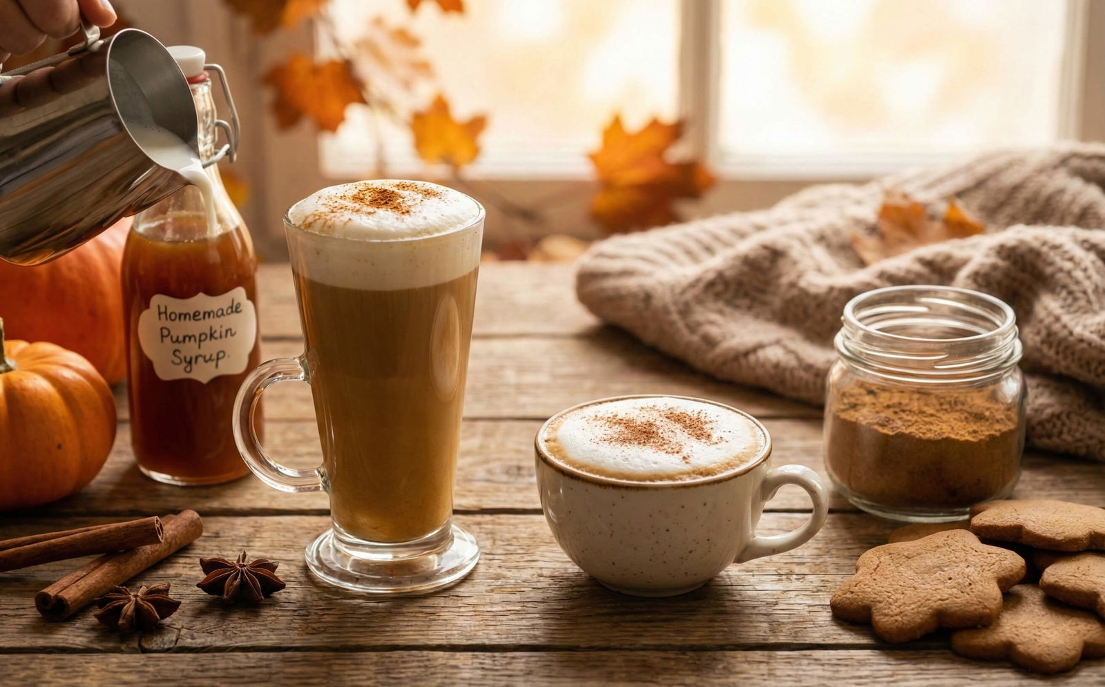 Pumpkin Spice Latte a Perníčkové cappuccino