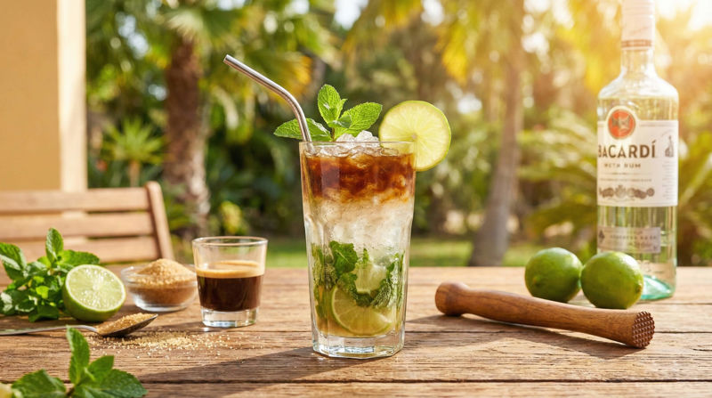 Espresso Mojito – kávový twist klasického koktejlu