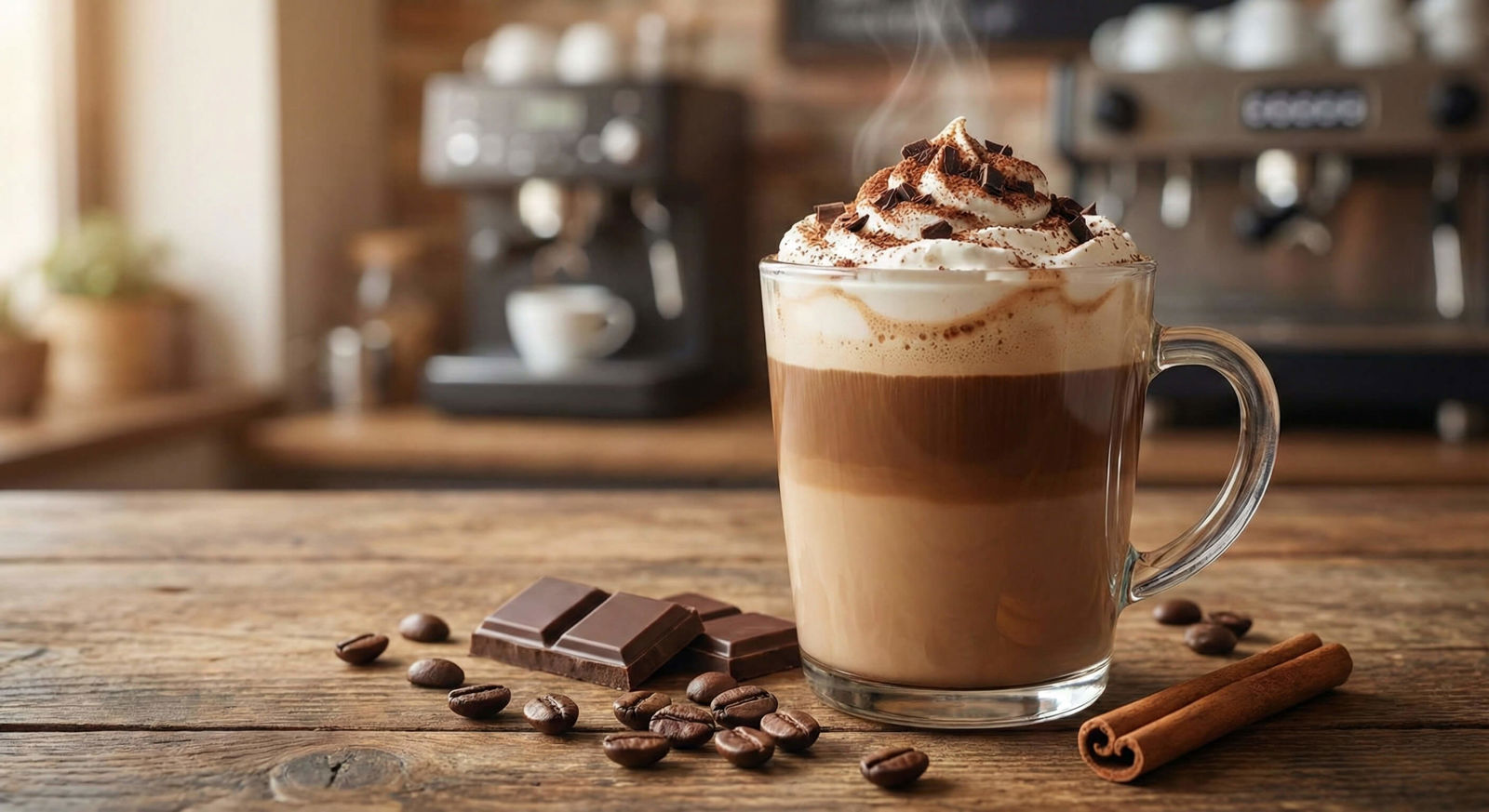 Caffè Mocha: Dokonalé spojení kávy a čokolády (Recept a příprava)