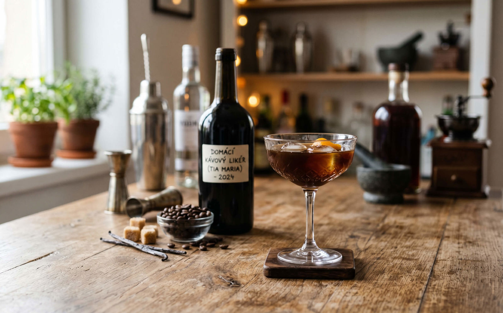 Domácí kávový likér (Tia Maria) – recept a tipy na dokonalý zážitek