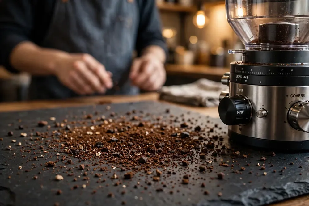 Jak správně umlít kávu: Kompletní barista průvodce hrubostí mletí a nastavením mlýnku